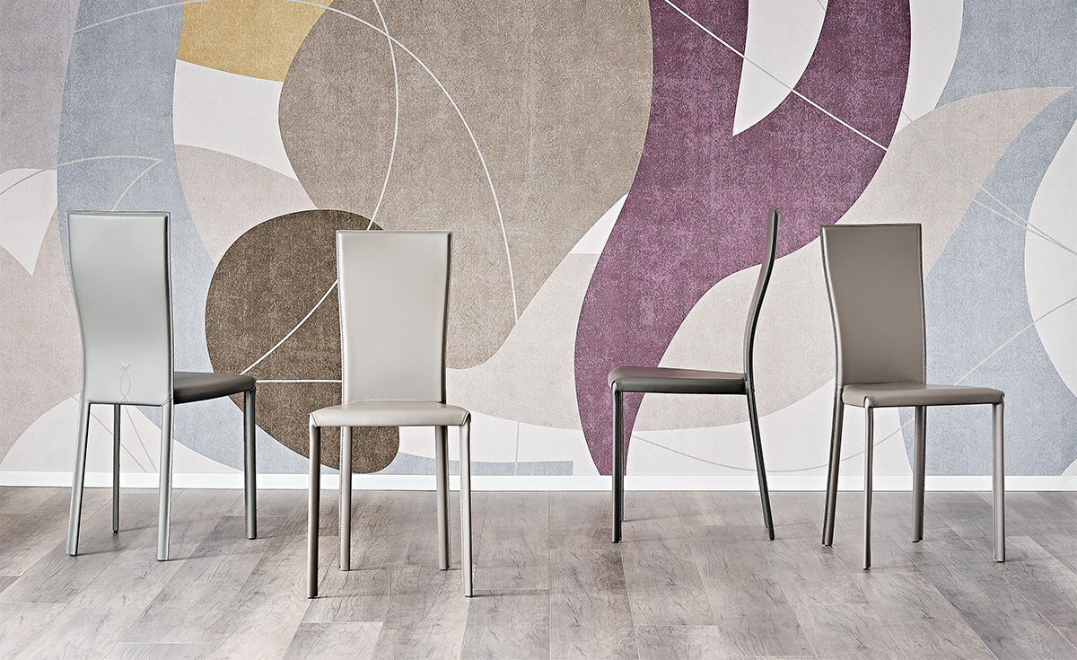 Стул Nina — Cattelan Italia, кожа, фото 6