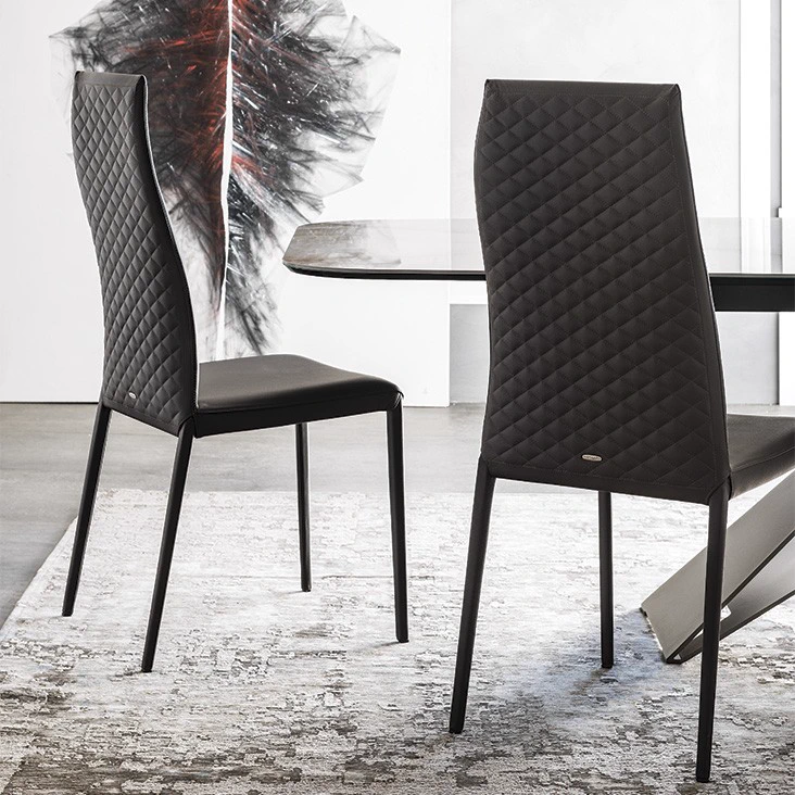 Стул Norma Couture — Cattelan Italia, нубук, фото 2