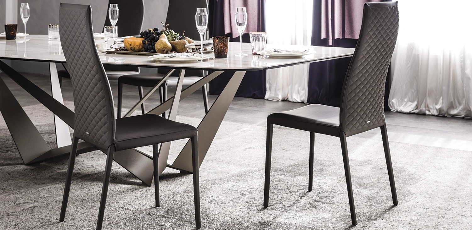 Стул Norma Couture — Cattelan Italia, нубук, фото 4
