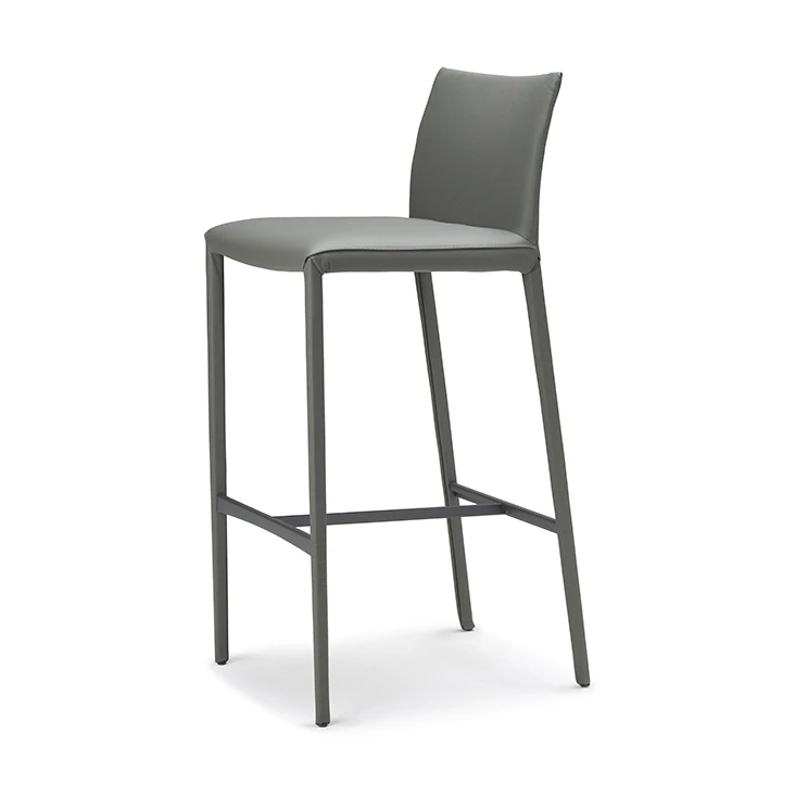 Барный стул Norma /Ml /Couture /Couture — Cattelan Italia, нубук, фото 2