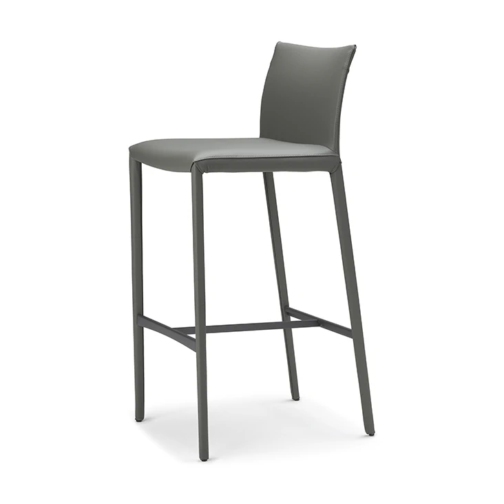 Барный стул Norma /Ml /Couture /Couture — Cattelan Italia, нубук, фото 5