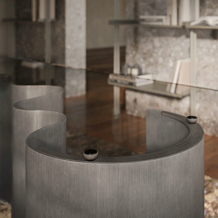 Стол Papel Glass — Cattelan Italia, стекло, фото 2