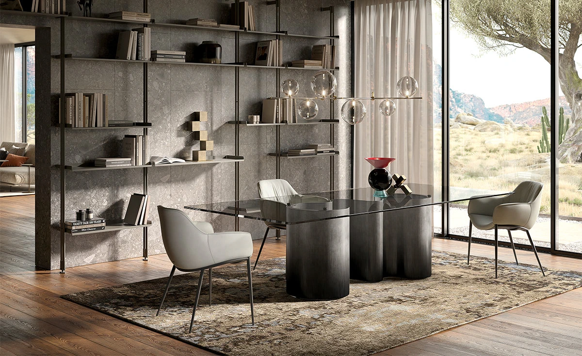 Стол Papel Glass — Cattelan Italia, стекло, фото 4