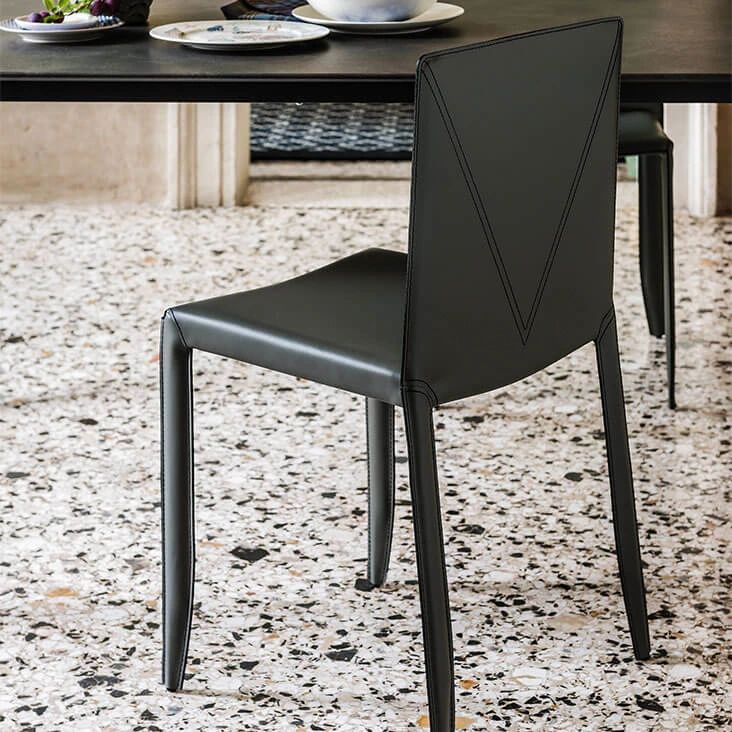 Стул Piuma — Cattelan Italia, кожа