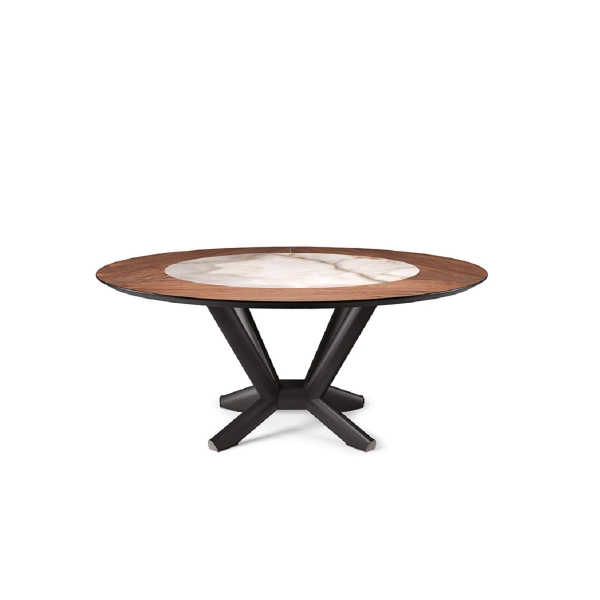 Стол Planer Ker-Wood Round — Cattelan Italia, керамика