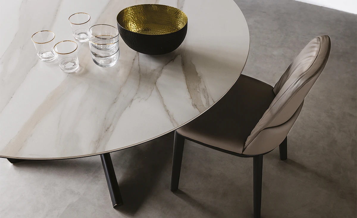Стол Planer Keramik Round — Cattelan Italia, керамика, фото 4