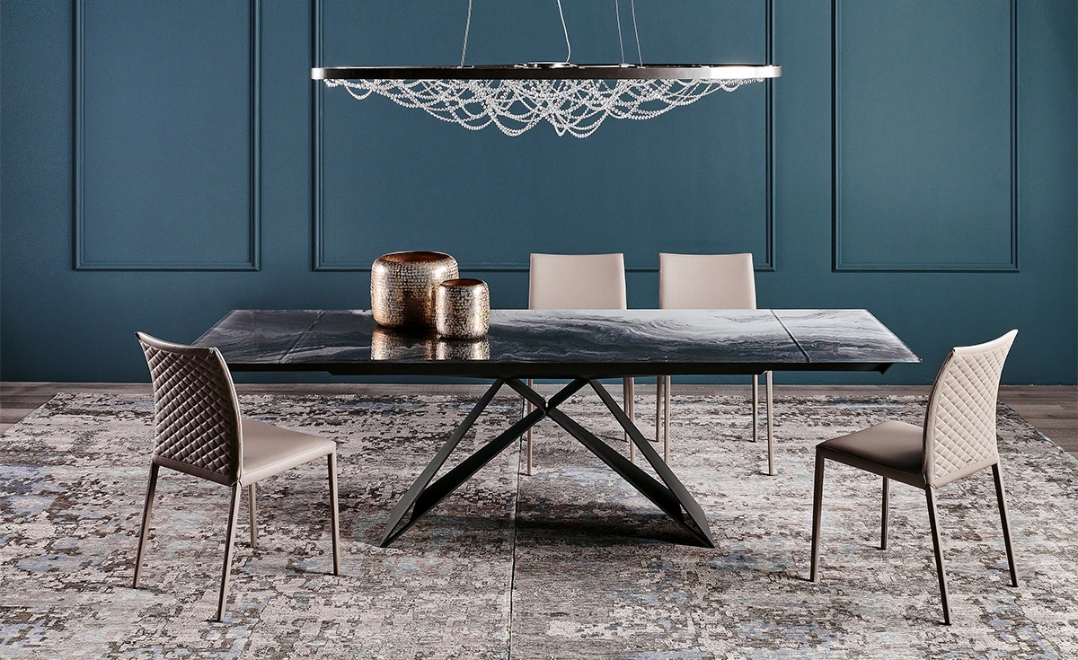 Стол Premier Crystalart Drive — Cattelan Italia, стекло, фото 3
