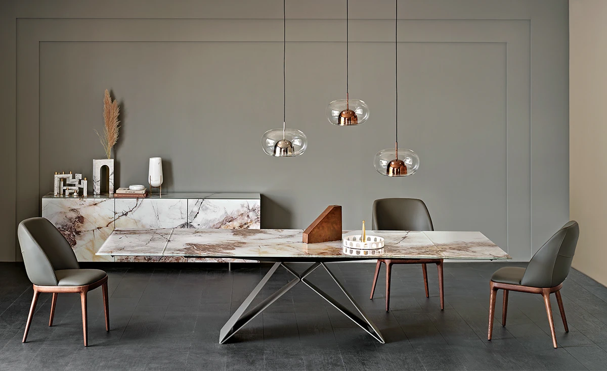 Стол Premier Crystalart Drive — Cattelan Italia, стекло, фото 6