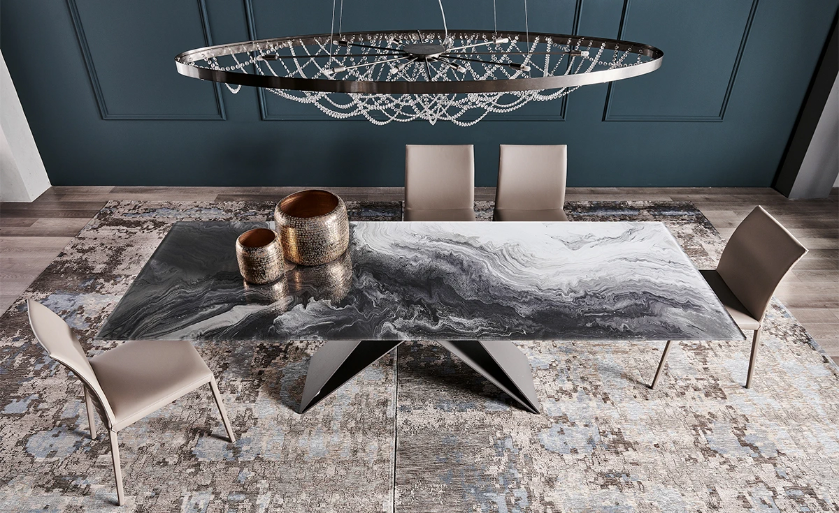 Стол Premier Crystalart — Cattelan Italia, стекло, фото 2