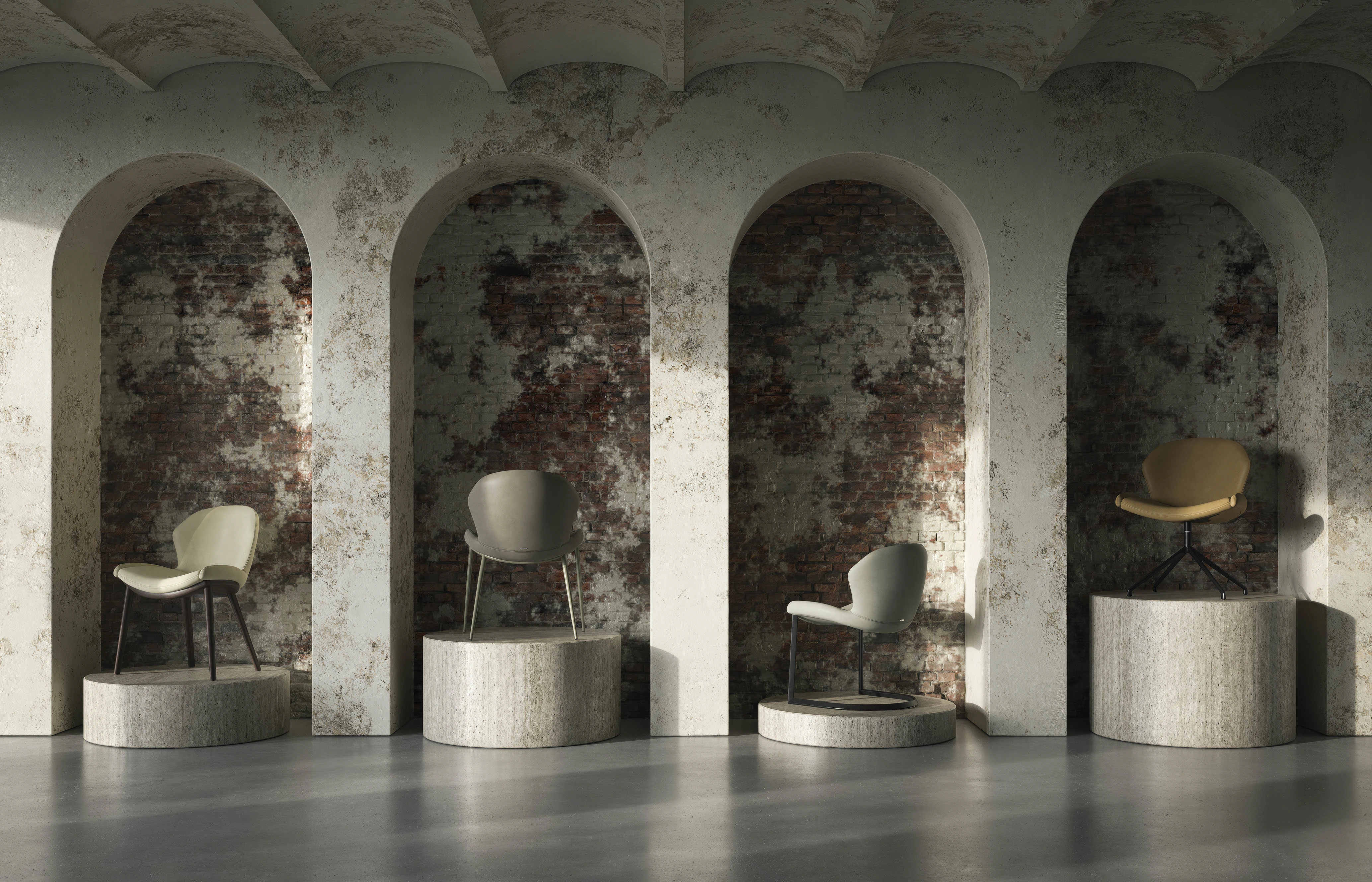Стул Rachel Wood — Cattelan Italia, кожа, фото 5