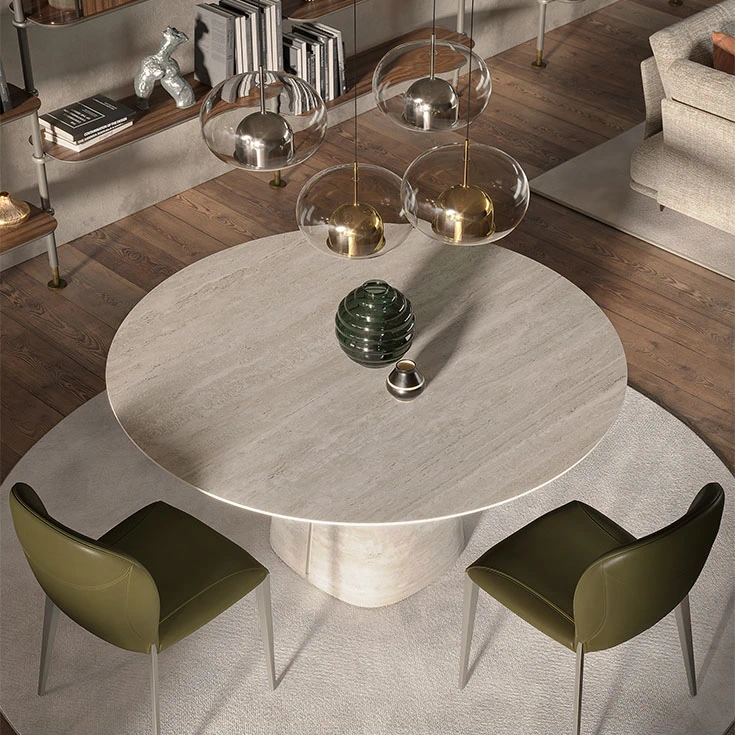 Стол Rado Ker-Wood Round — Cattelan Italia, керамика, фото 2