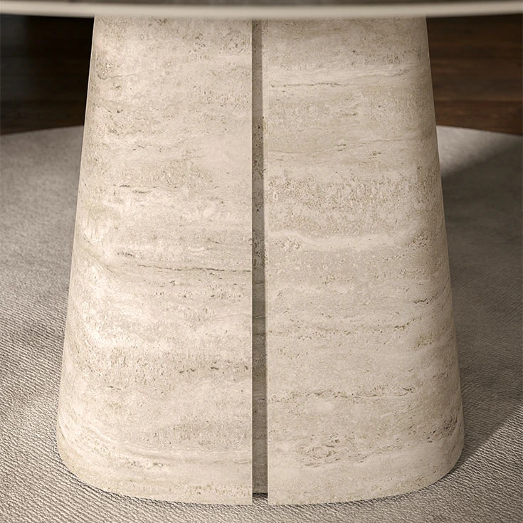 Стол Rado Ker-Wood Round — Cattelan Italia, керамика, фото 4