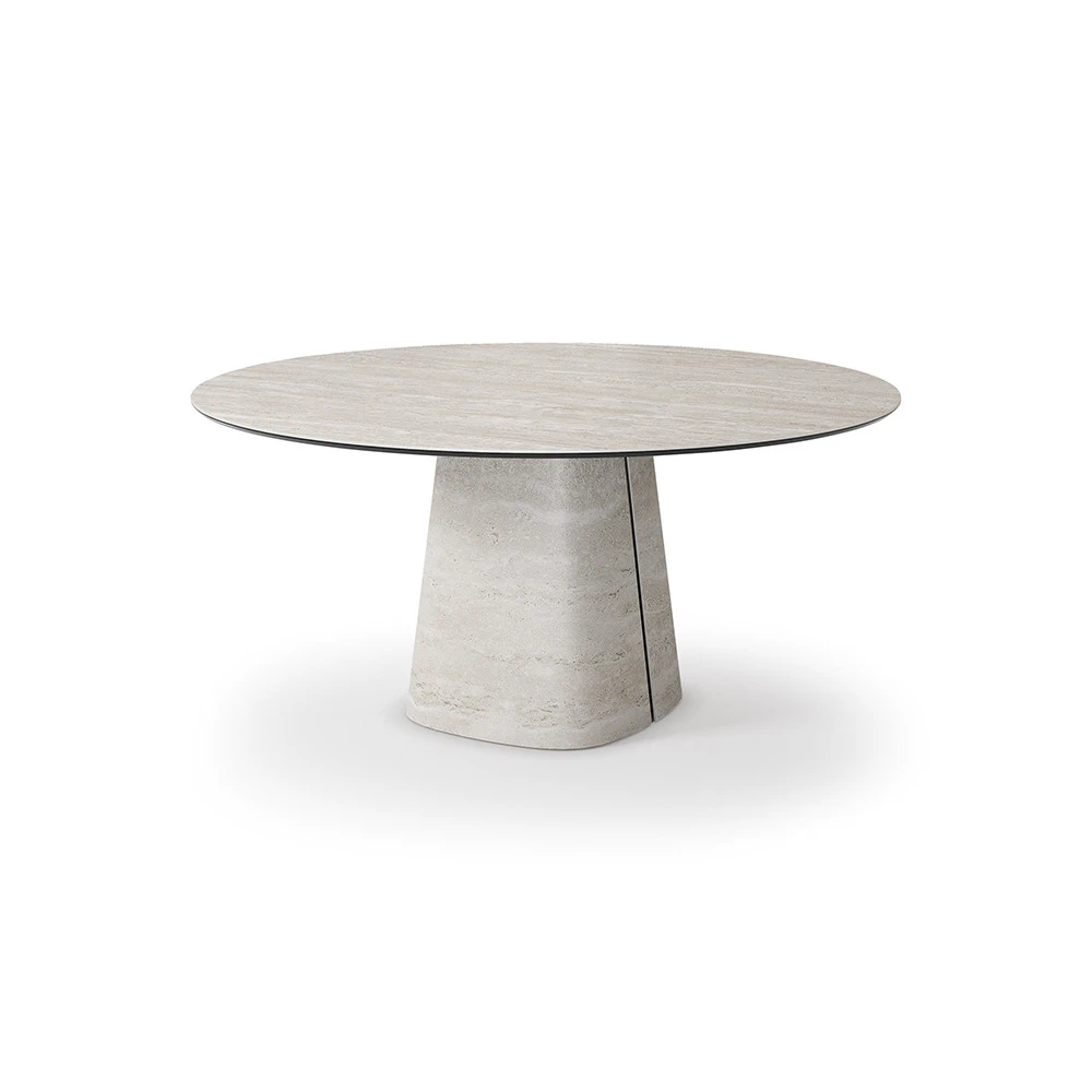 Стол Rado Ker-Wood Round — Cattelan Italia, керамика
