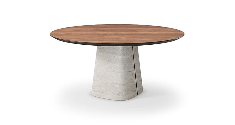 Стол Rado Wood Round — Cattelan Italia, керамика, фото 2