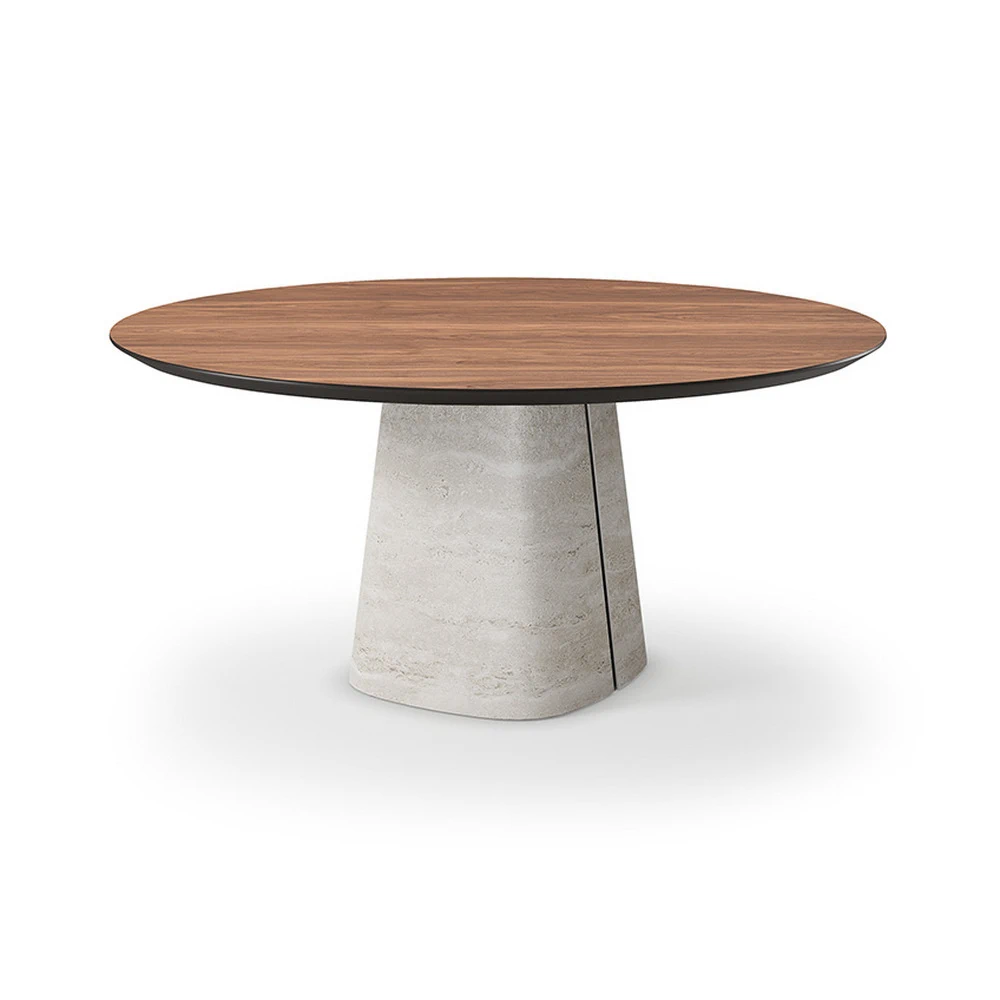 Стол Rado Wood Round — Cattelan Italia, керамика