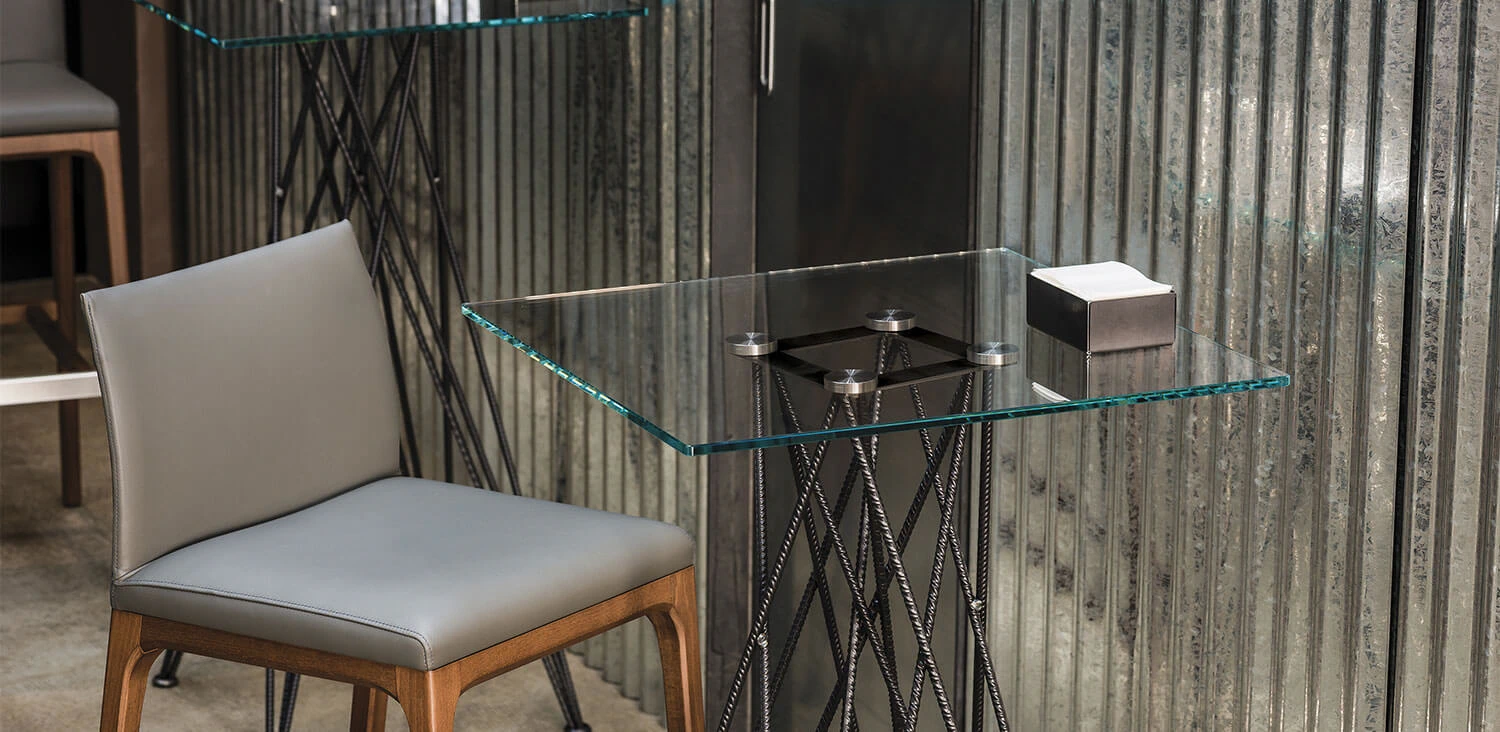 Стол Ralph Bistrot — Cattelan Italia, стекло, фото 5