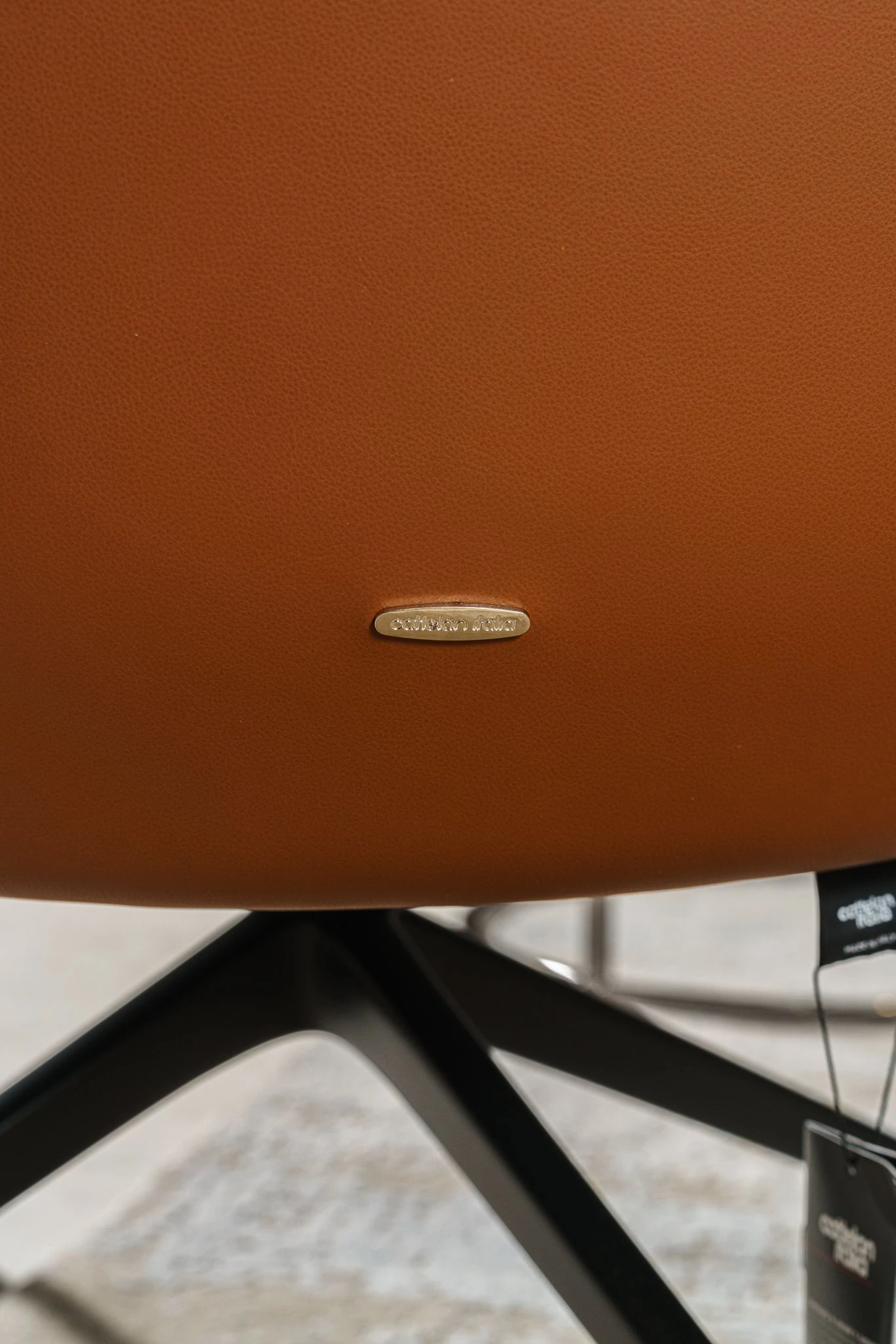 Кресло Rhonda Lounge B38 Barrique — Cattelan Italia, кожа, фото 4