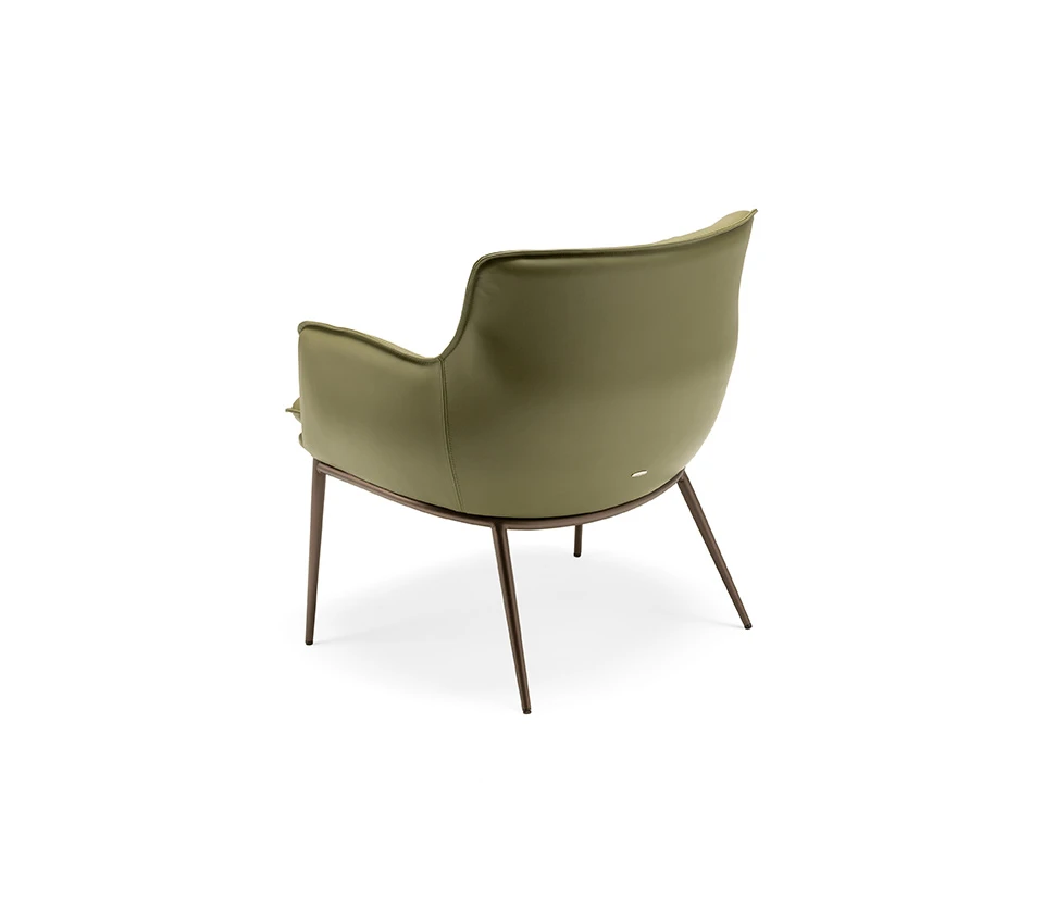 Кресло Rhonda Lounge — Cattelan Italia, кожа, фото 2
