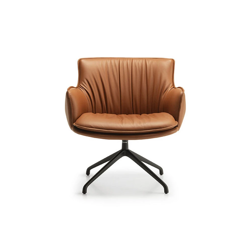 Кресло Rhonda Lounge — Cattelan Italia, кожа, фото 3