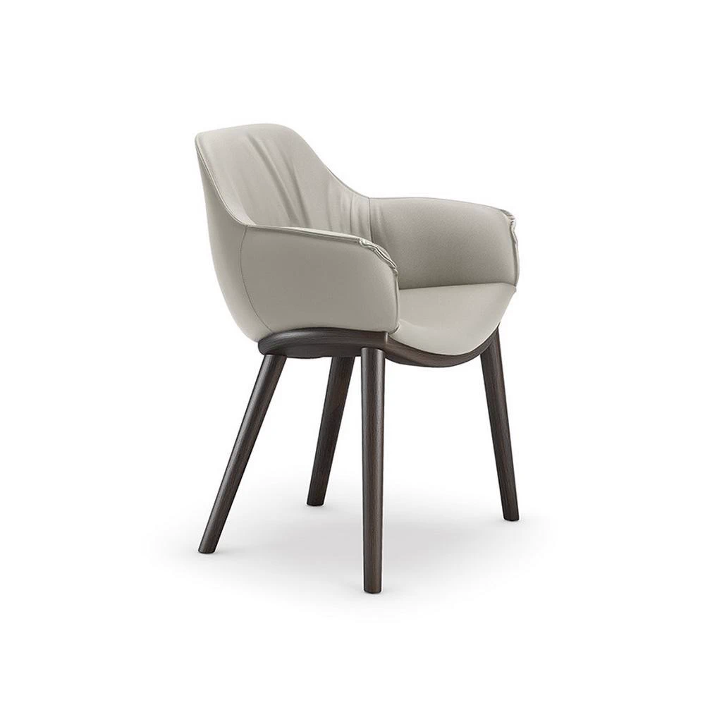 Стул Scarlett Wood — Cattelan Italia, кожа