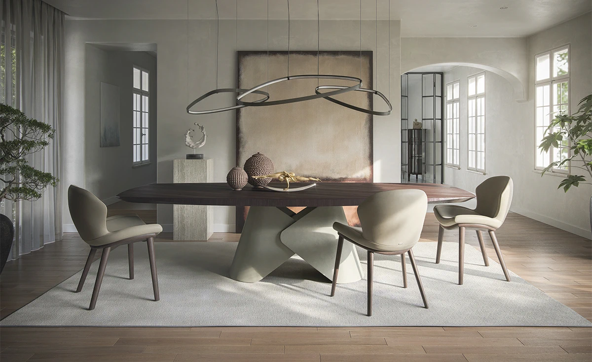 Стол Scott Wood — Cattelan Italia, дерево, фото 2