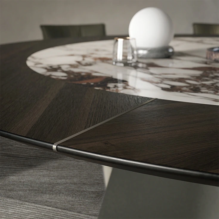 Стол Senator Ker-Wood Round — Cattelan Italia, керамика, фото 4