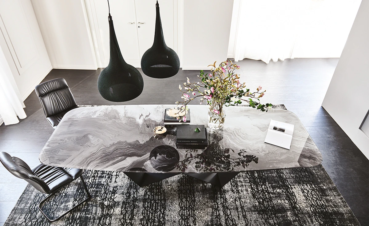 Стол Skorpio Crystalart — Cattelan Italia, стекло, фото 6