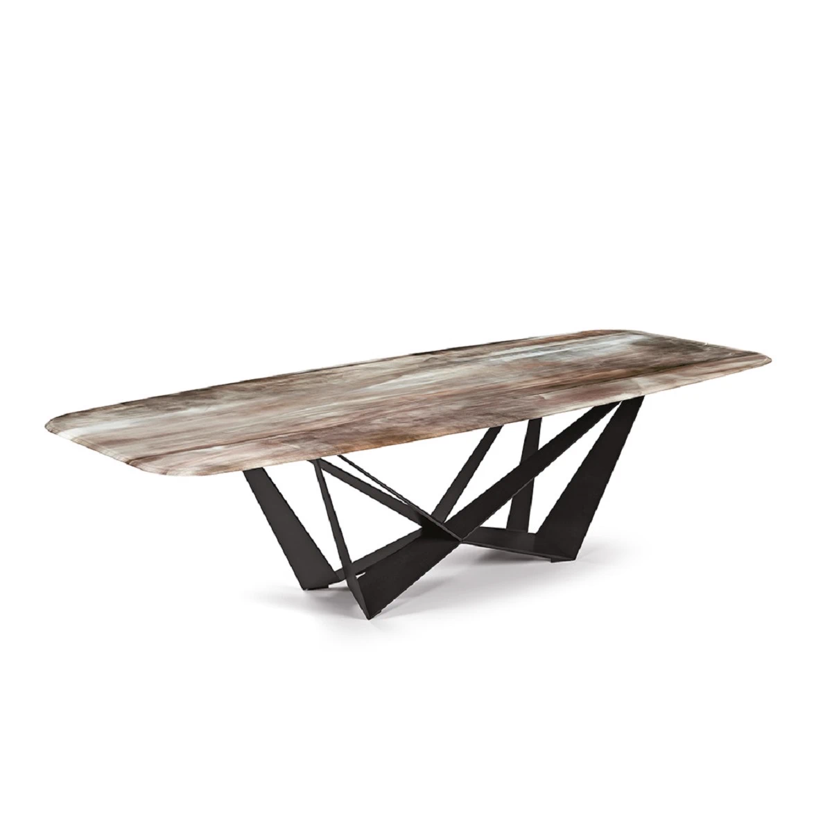 Стол Skorpio Crystalart — Cattelan Italia, стекло