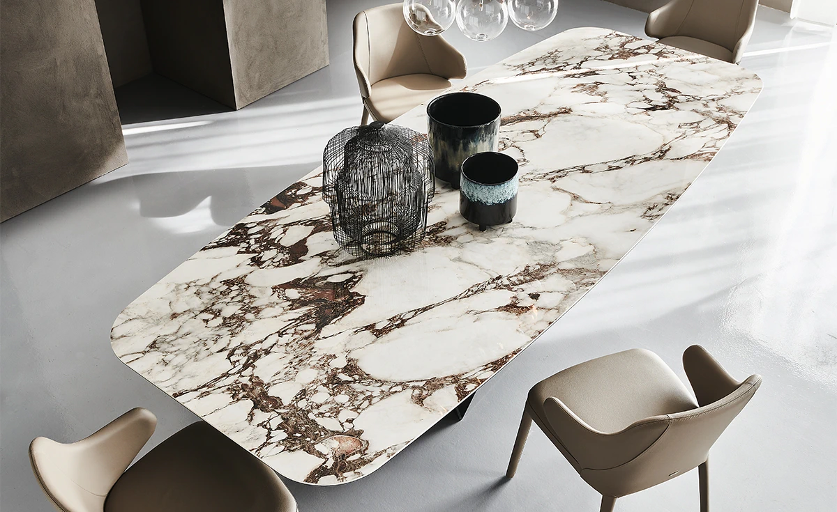 Стол Skorpio Keramik KM12 Breccia — Cattelan Italia, керамика, фото 2