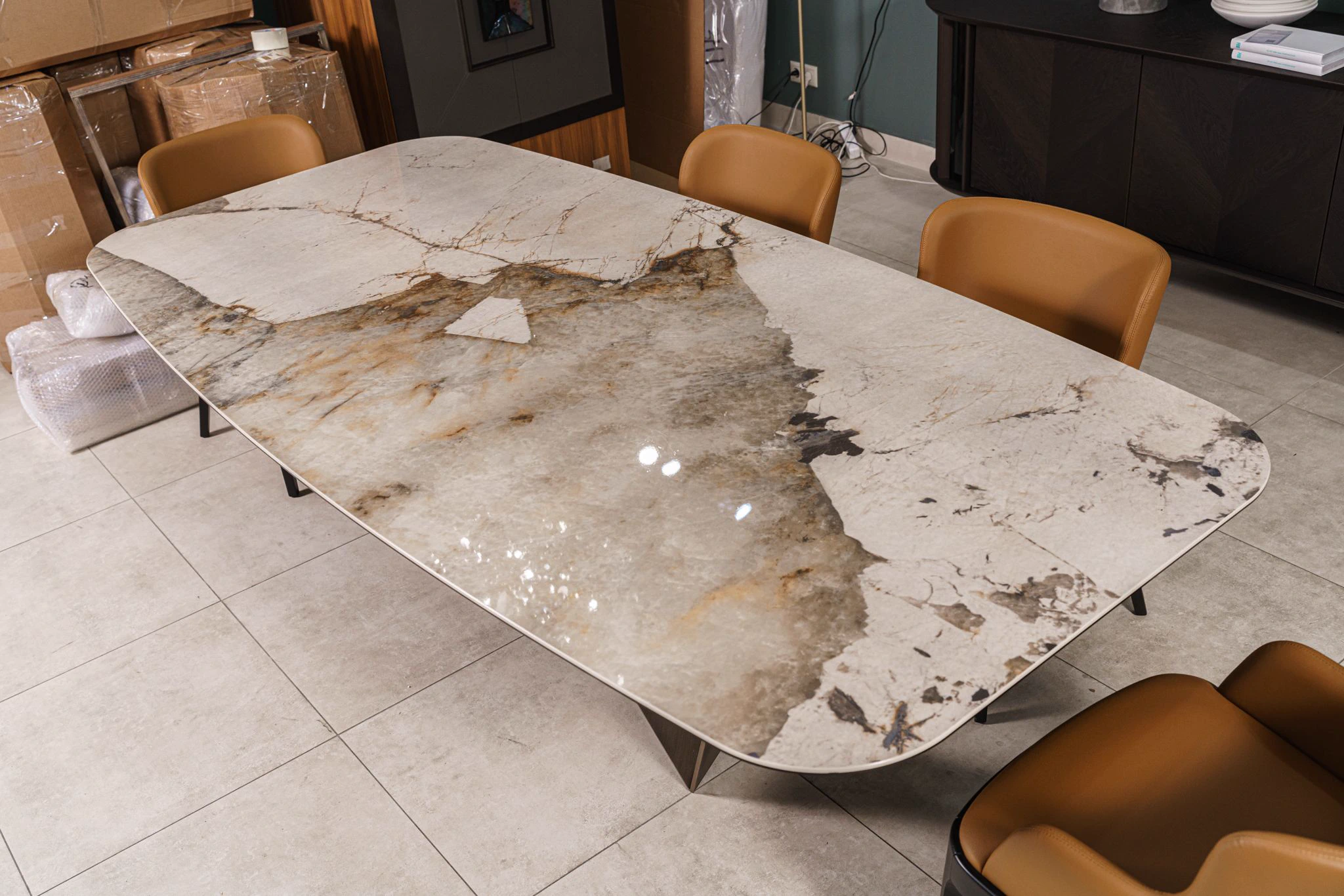 Стол Skorpio Keramik KM14 Corcovado — Cattelan Italia, керамика, фото 3