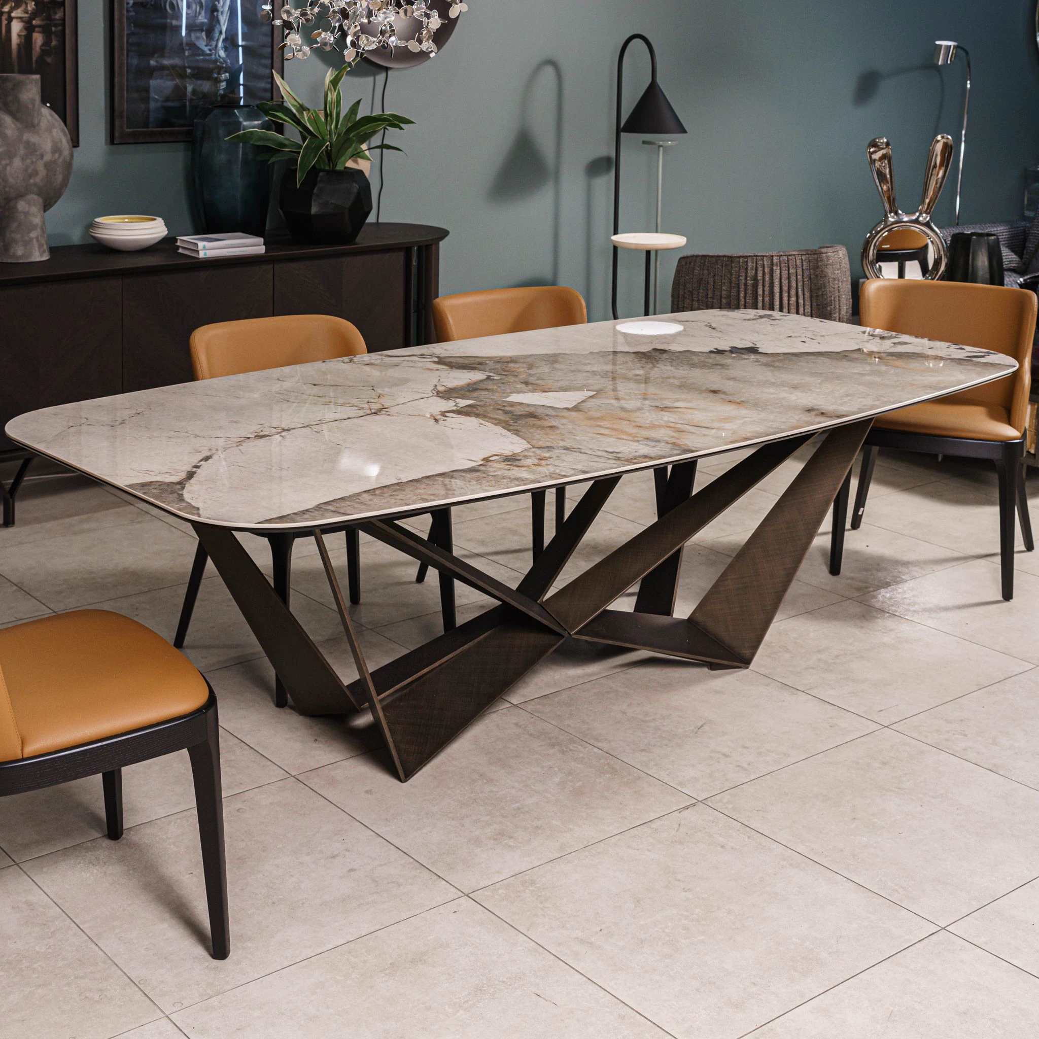 Стол Skorpio Keramik KM14 Corcovado — Cattelan Italia, керамика