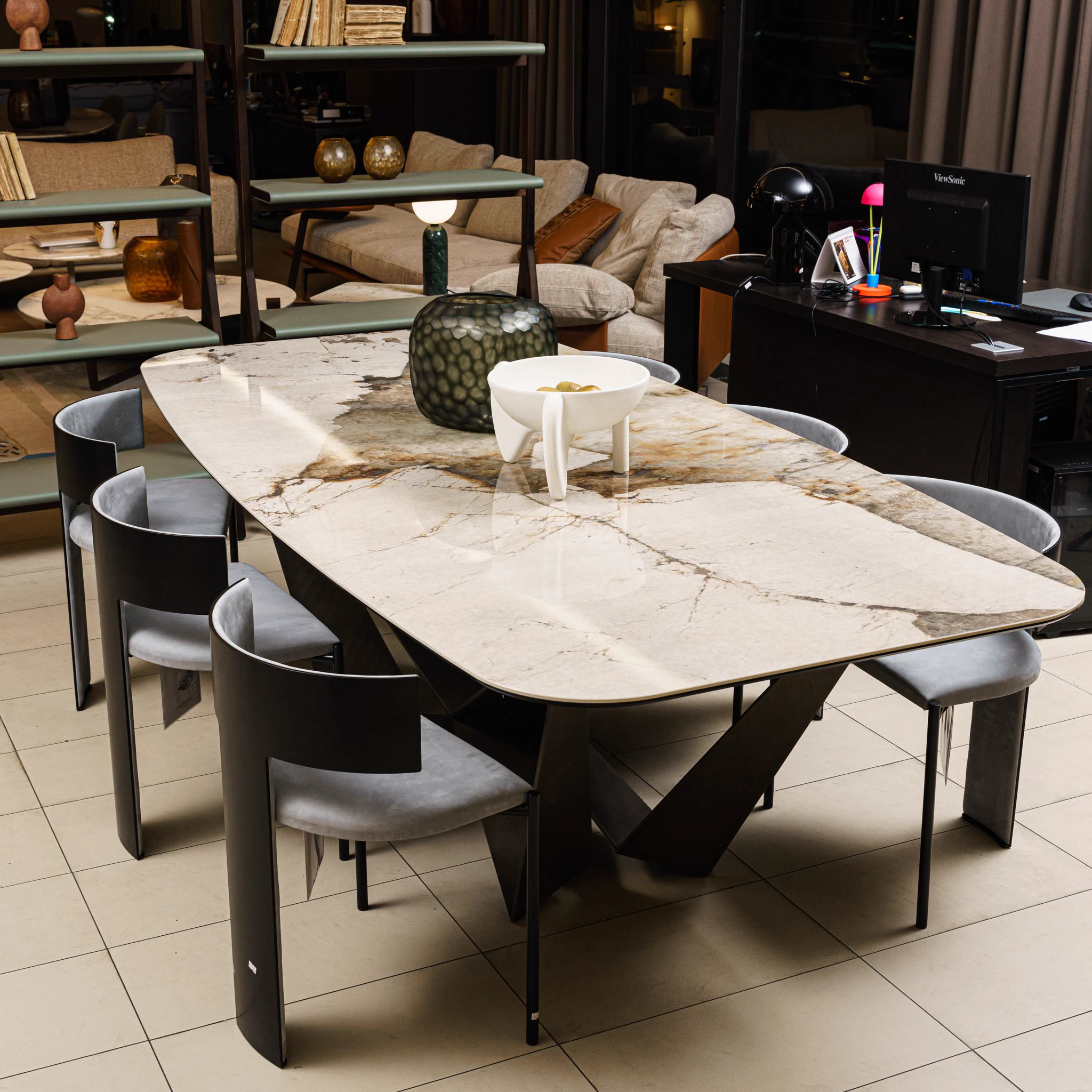 Стол Skorpio Keramik — Cattelan Italia, мрамор