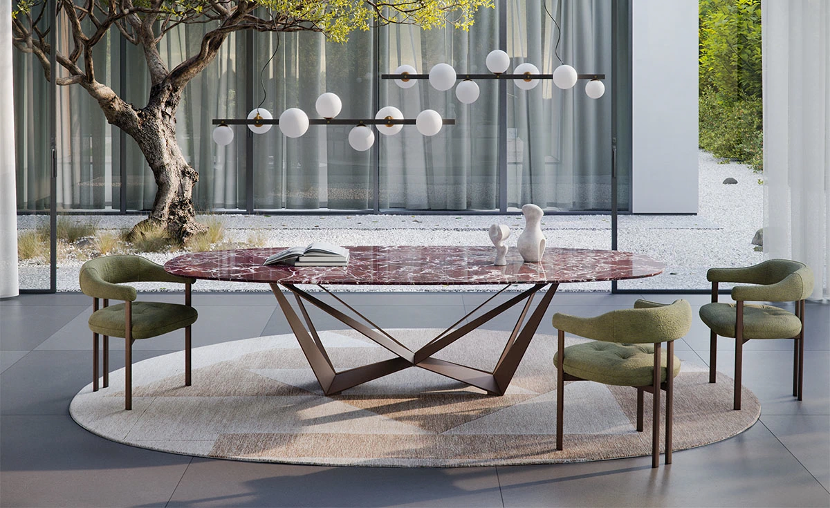 Стол Skorpio Marble — Cattelan Italia, мрамор, фото 2