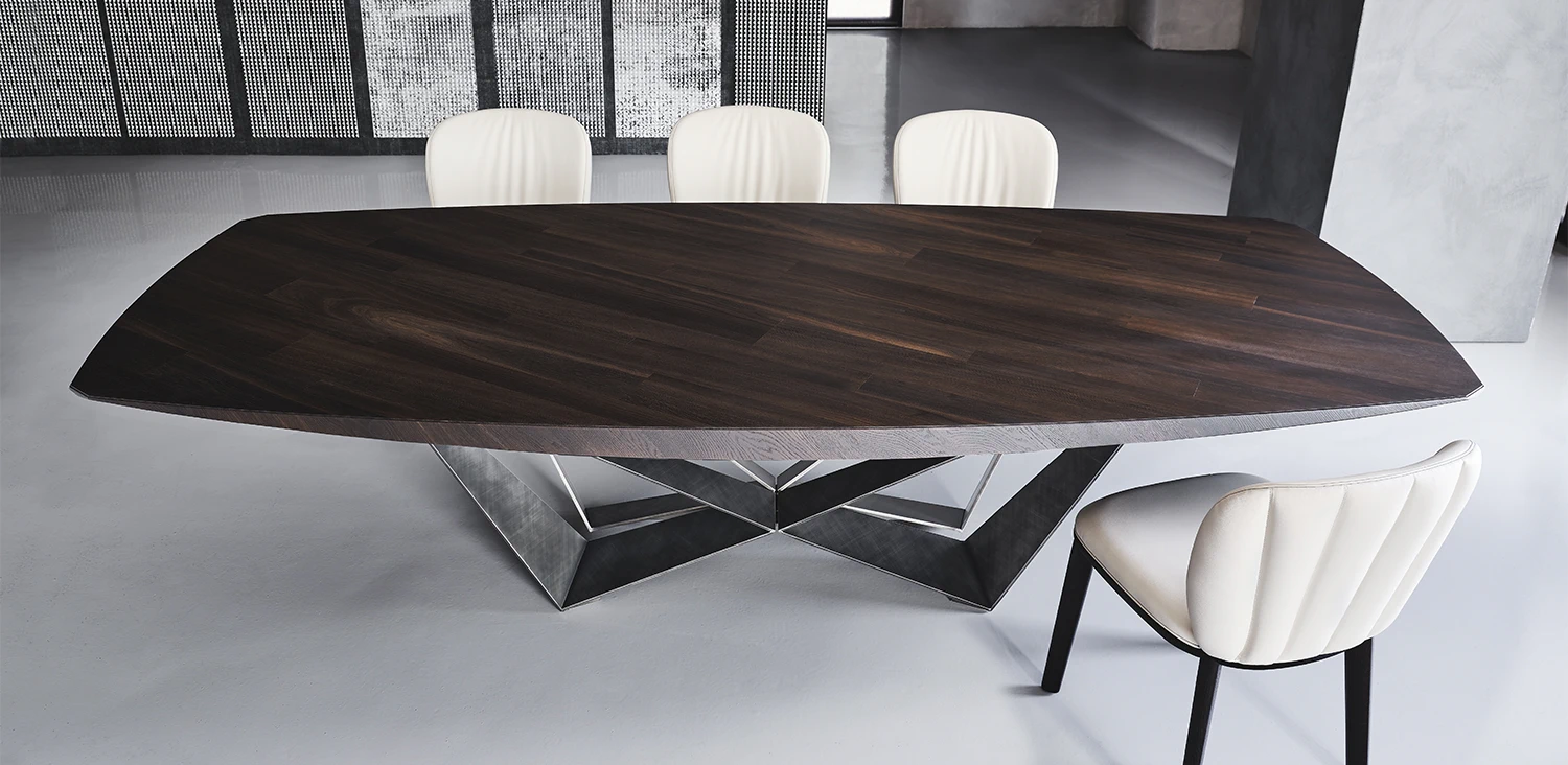 Стол Skorpio Wood В — Cattelan Italia, дерево, фото 3