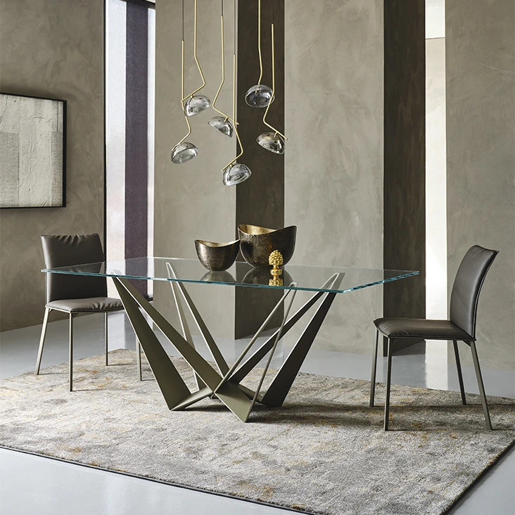Стол Skorpio — Cattelan Italia, стекло, фото 4