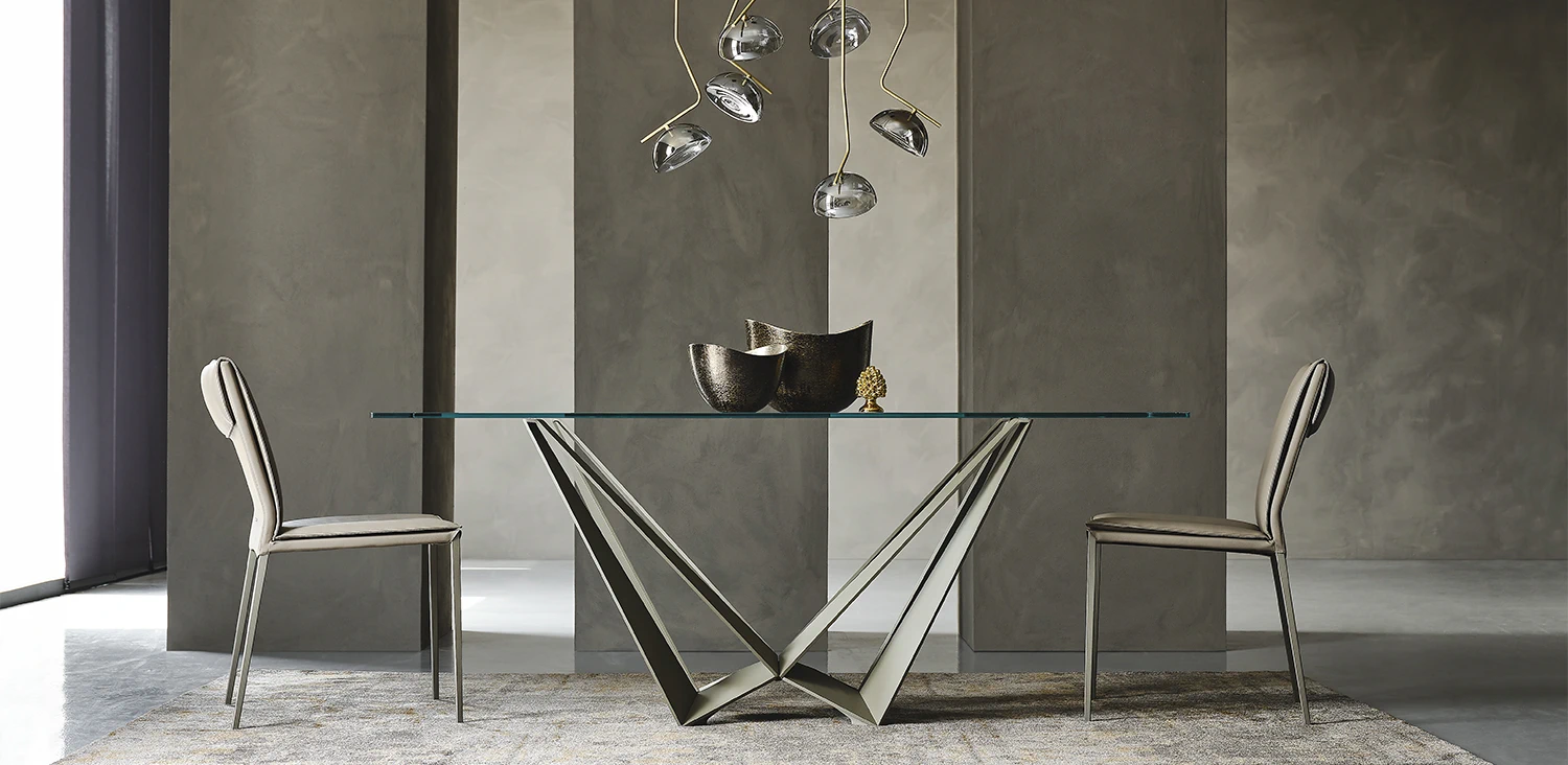 Стол Skorpio — Cattelan Italia, стекло, фото 5