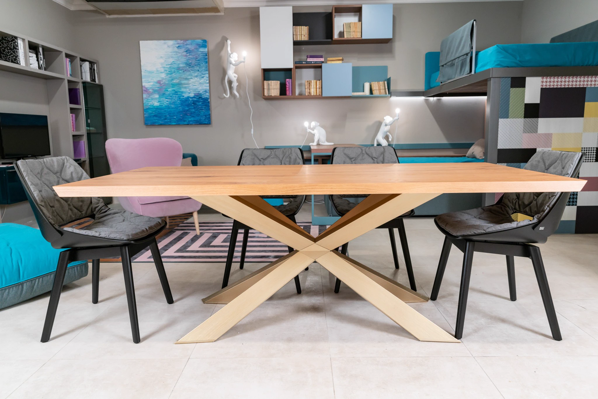 Стол Spyder Wood — Cattelan Italia, шпон, фото 4