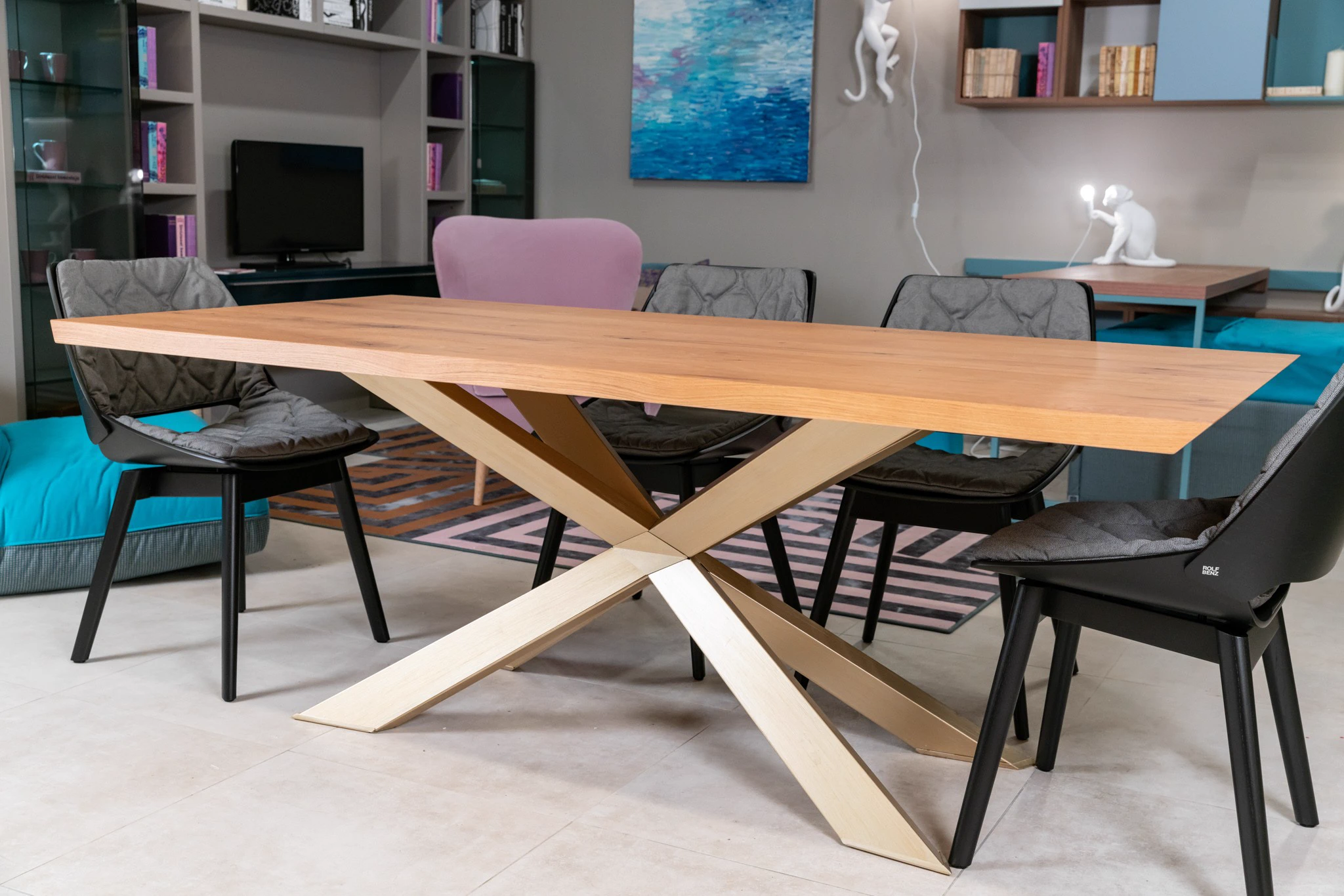 Стол Spyder Wood — Cattelan Italia, шпон