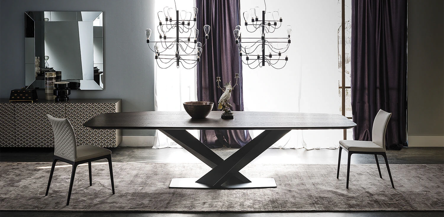 Стол Stratos Wood — Cattelan Italia, керамика