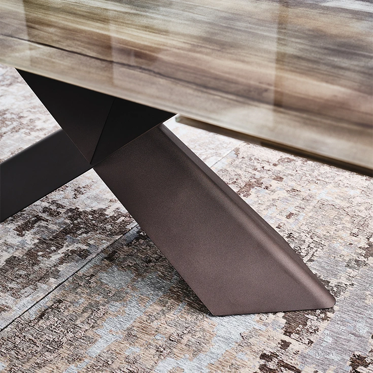 Стол Tyron Crystalart Drive — Cattelan Italia, металл, фото 3