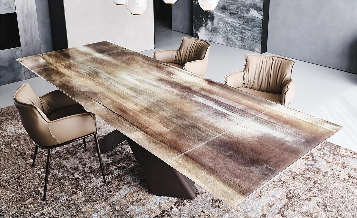 Стол Tyron Crystalart Drive — Cattelan Italia, металл, фото 4