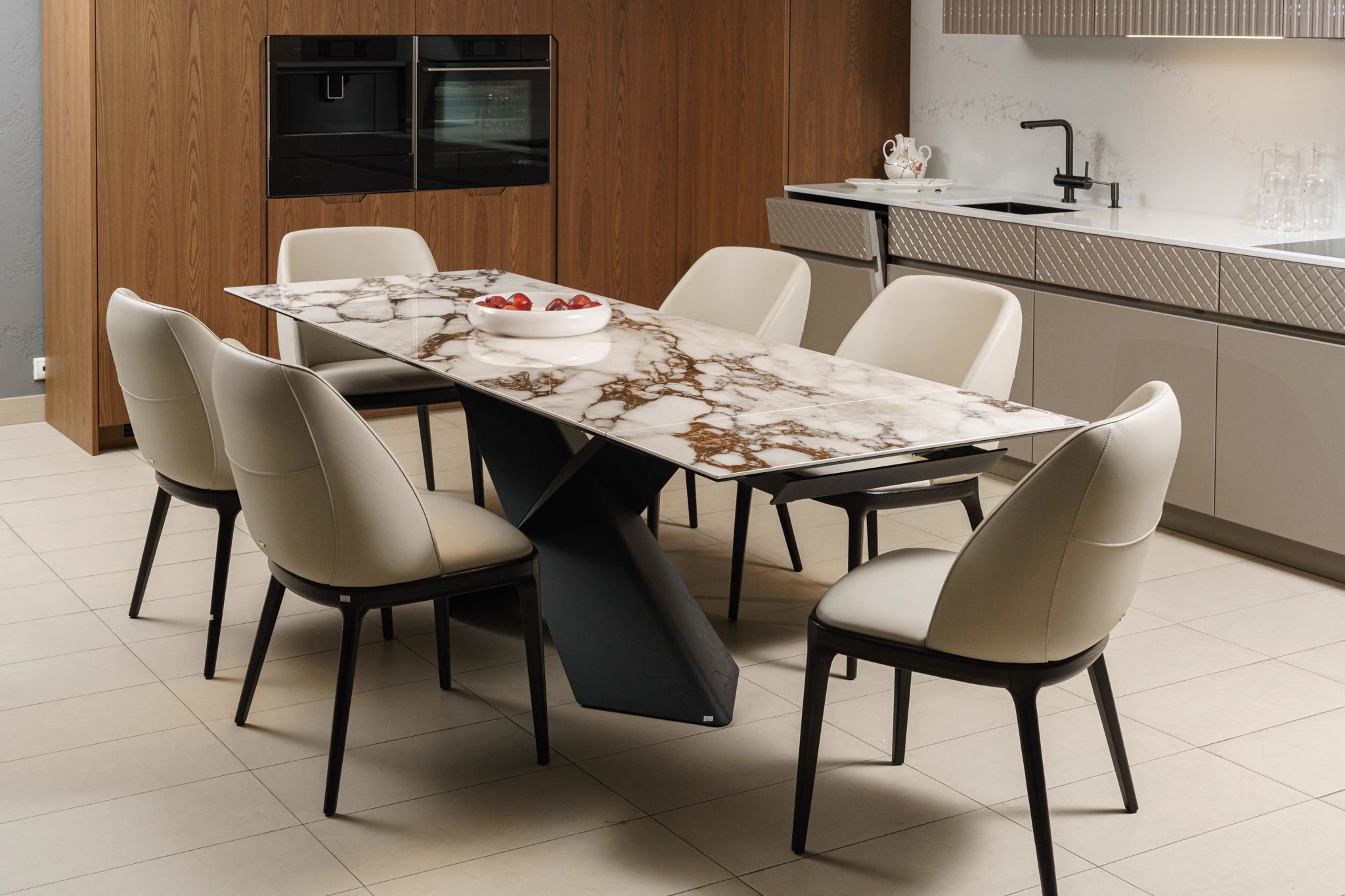 Стол Tyron Keramik Drive KM12 Brecia — Cattelan Italia, керамика, фото 2