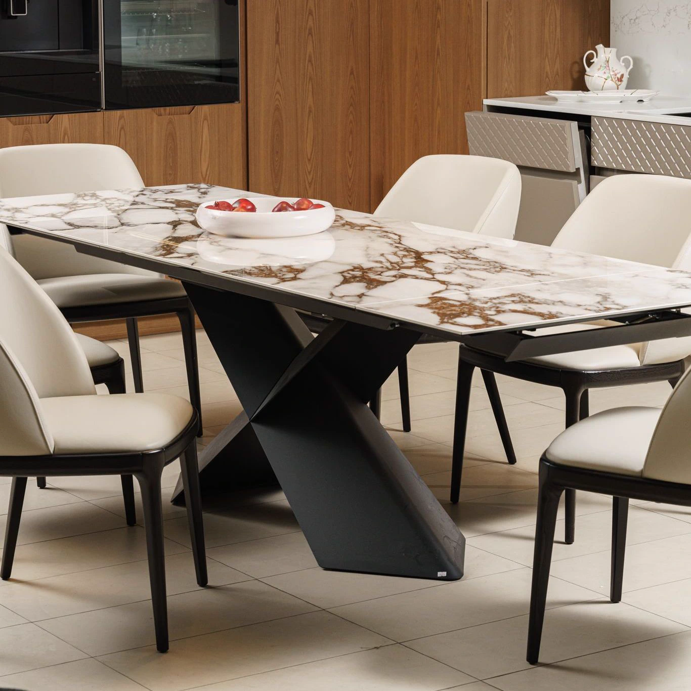 Стол Tyron Keramik Drive KM12 Brecia — Cattelan Italia, керамика