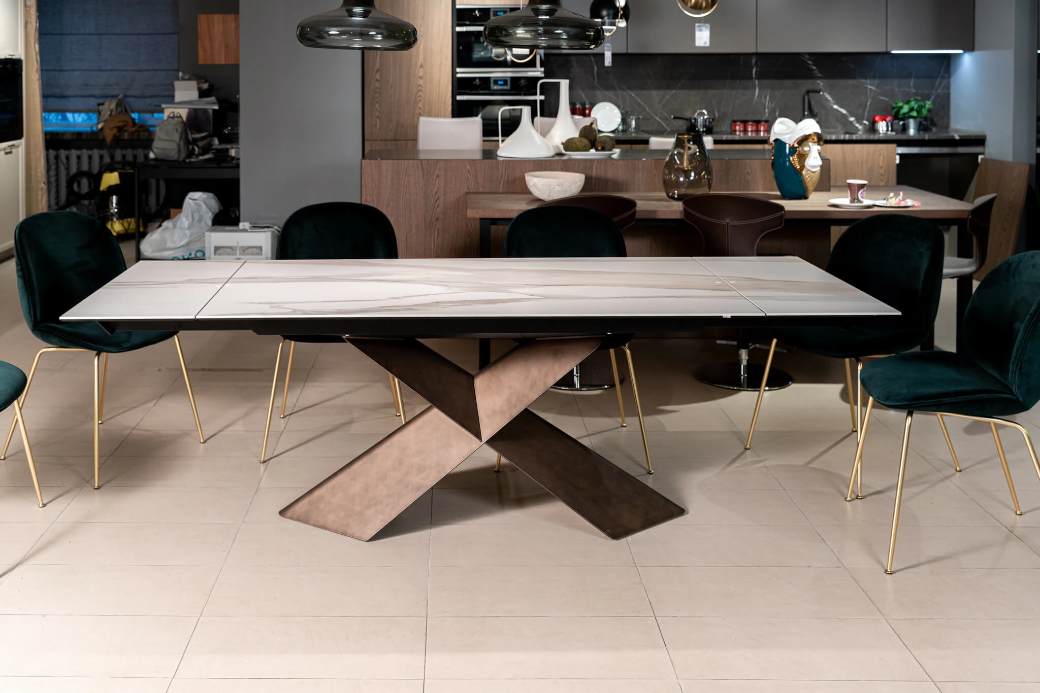 Стол Tyron Keramik Drive — Cattelan Italia, стекло, фото 2