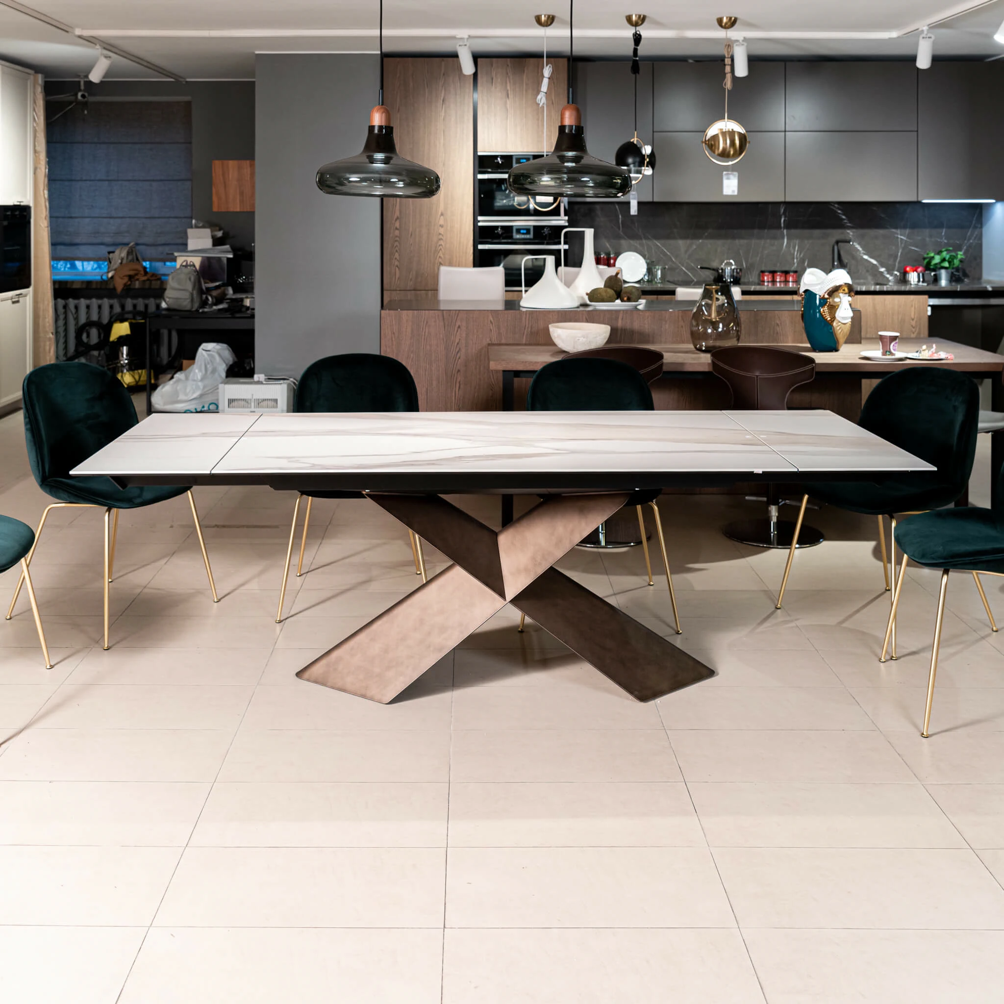 Стол Tyron Keramik Drive — Cattelan Italia, стекло