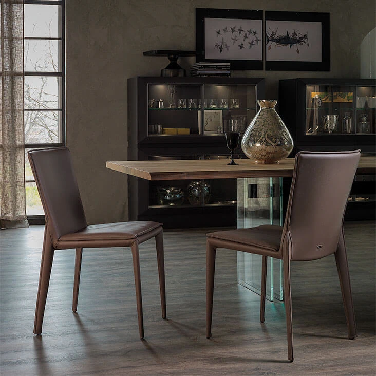 Стул Vittoria — Cattelan Italia, нубук
