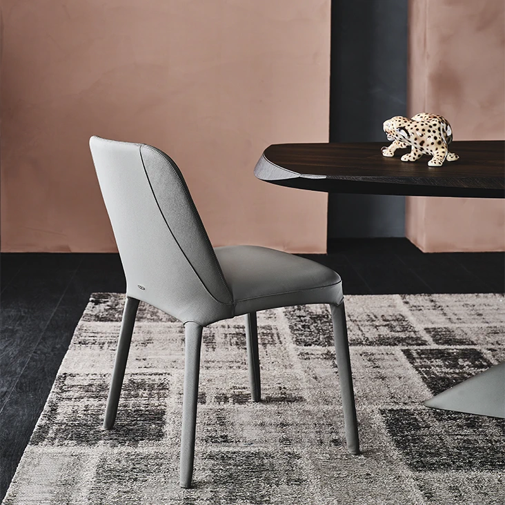 Стул Wilma — Cattelan Italia, нубук, фото 5