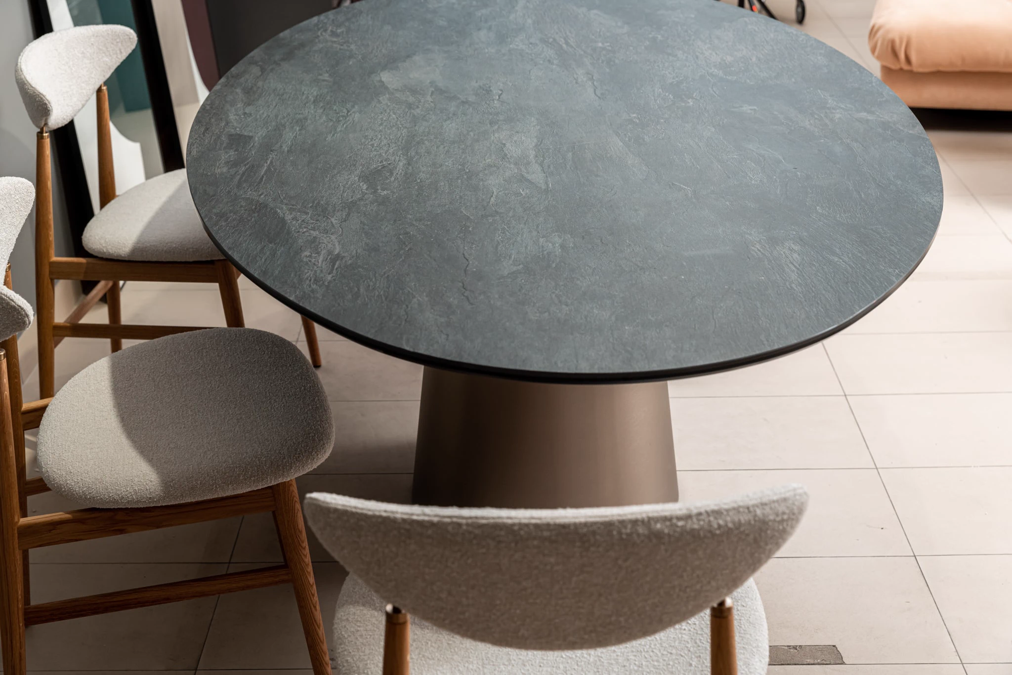 Современный дизайн Стол Yoda Keramik Oval — Cattelan Italia, фото 5