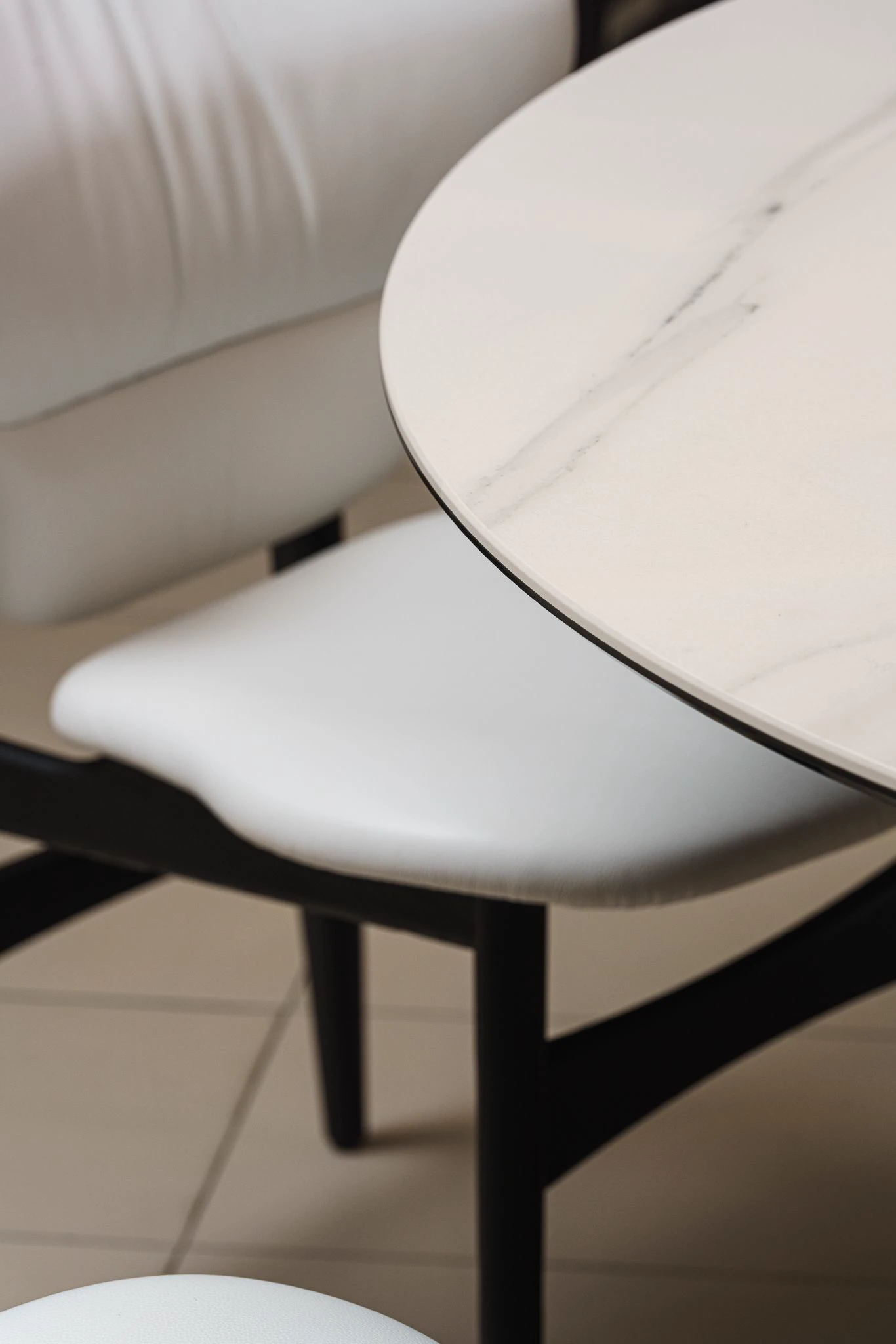 Стол Yoda Keramik Round KM05 Golden — Cattelan Italia, стекло, фото 6