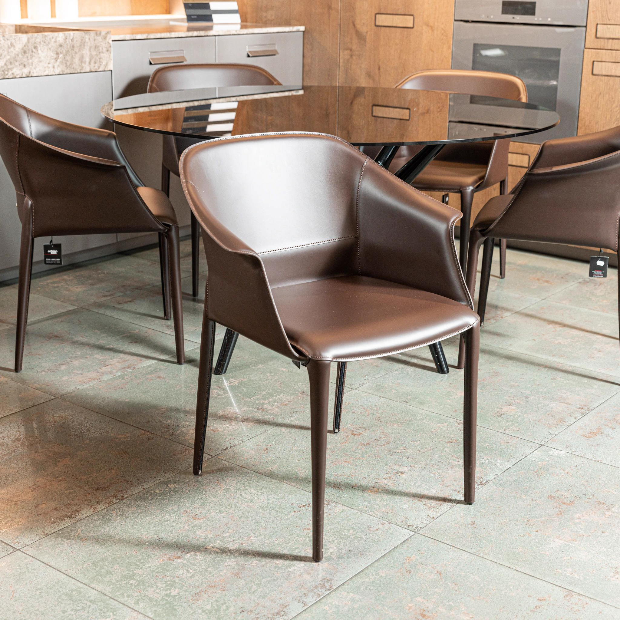 Стул Zuleika — Cattelan Italia, кожа